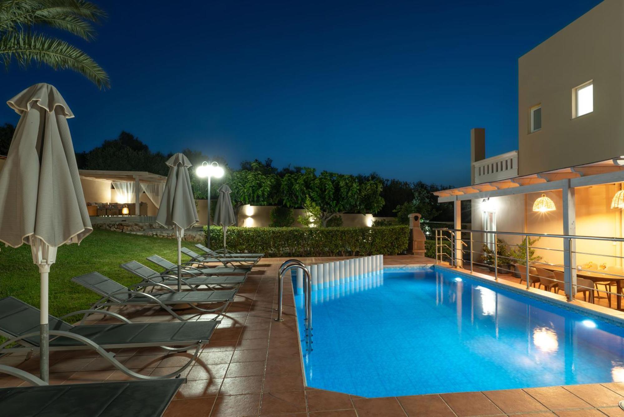 Villa Aretousa 1 Agia Marina Buitenkant foto