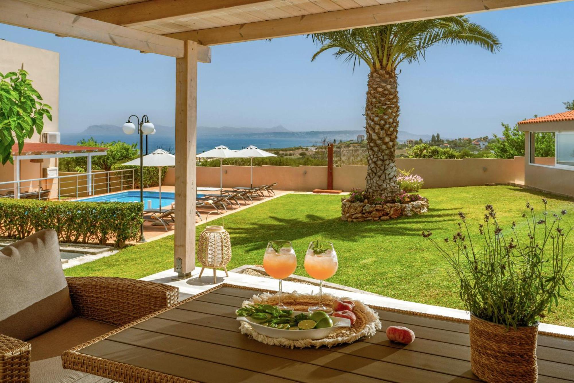 Villa Aretousa 1 Agia Marina Buitenkant foto