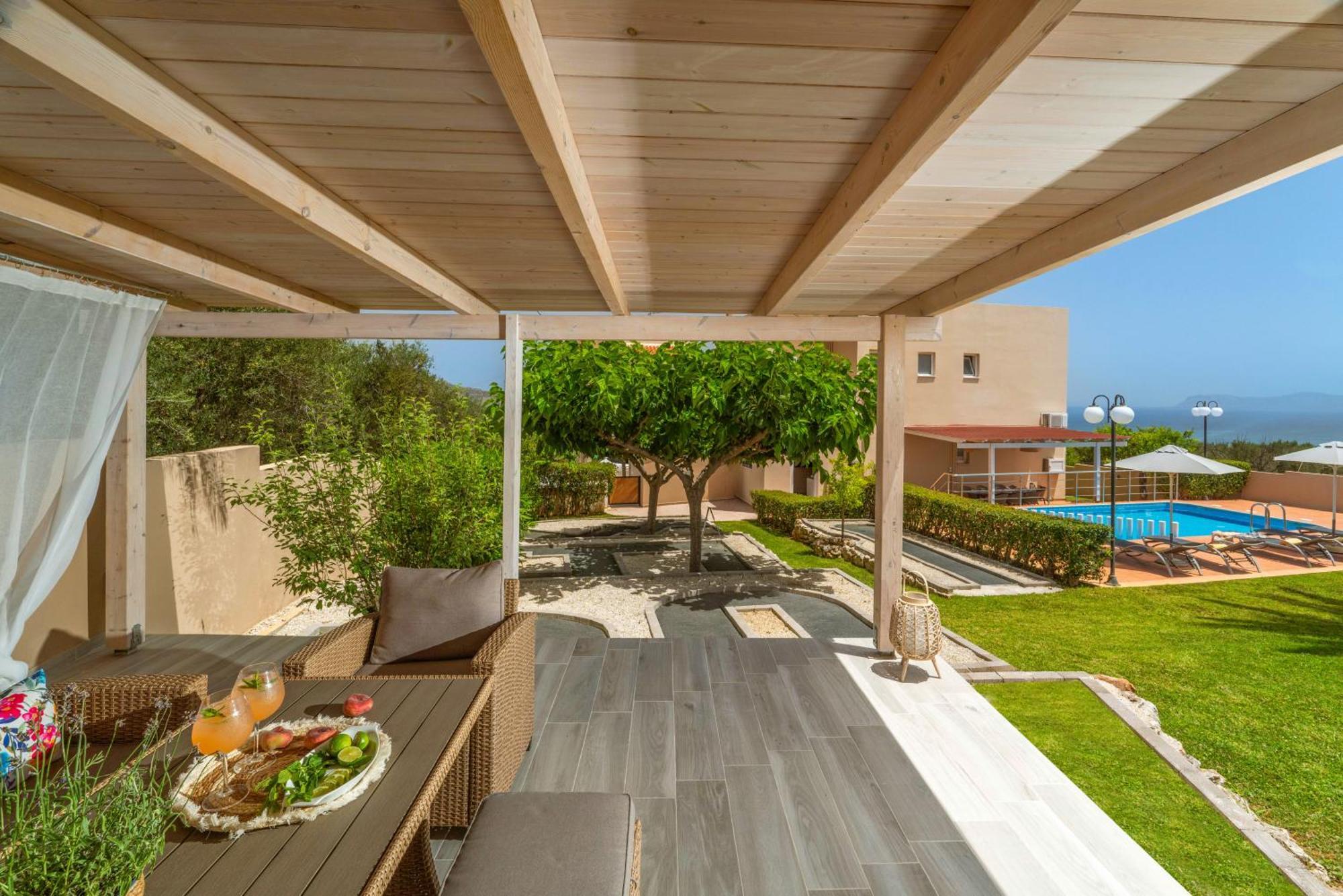 Villa Aretousa 1 Agia Marina Buitenkant foto