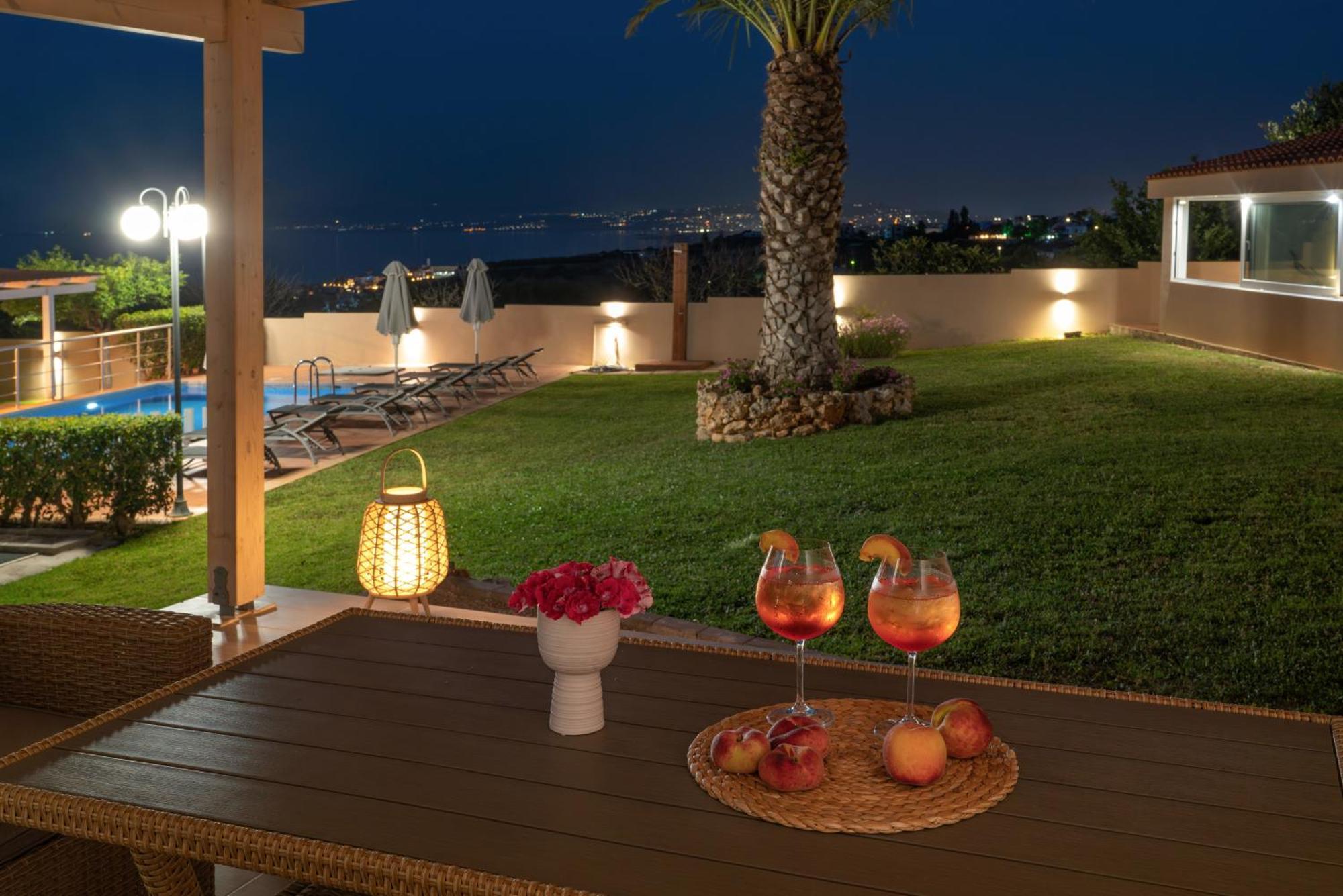 Villa Aretousa 1 Agia Marina Buitenkant foto