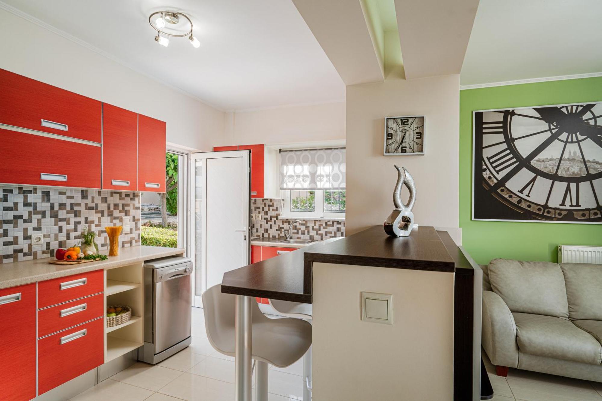 Villa Aretousa 1 Agia Marina Buitenkant foto
