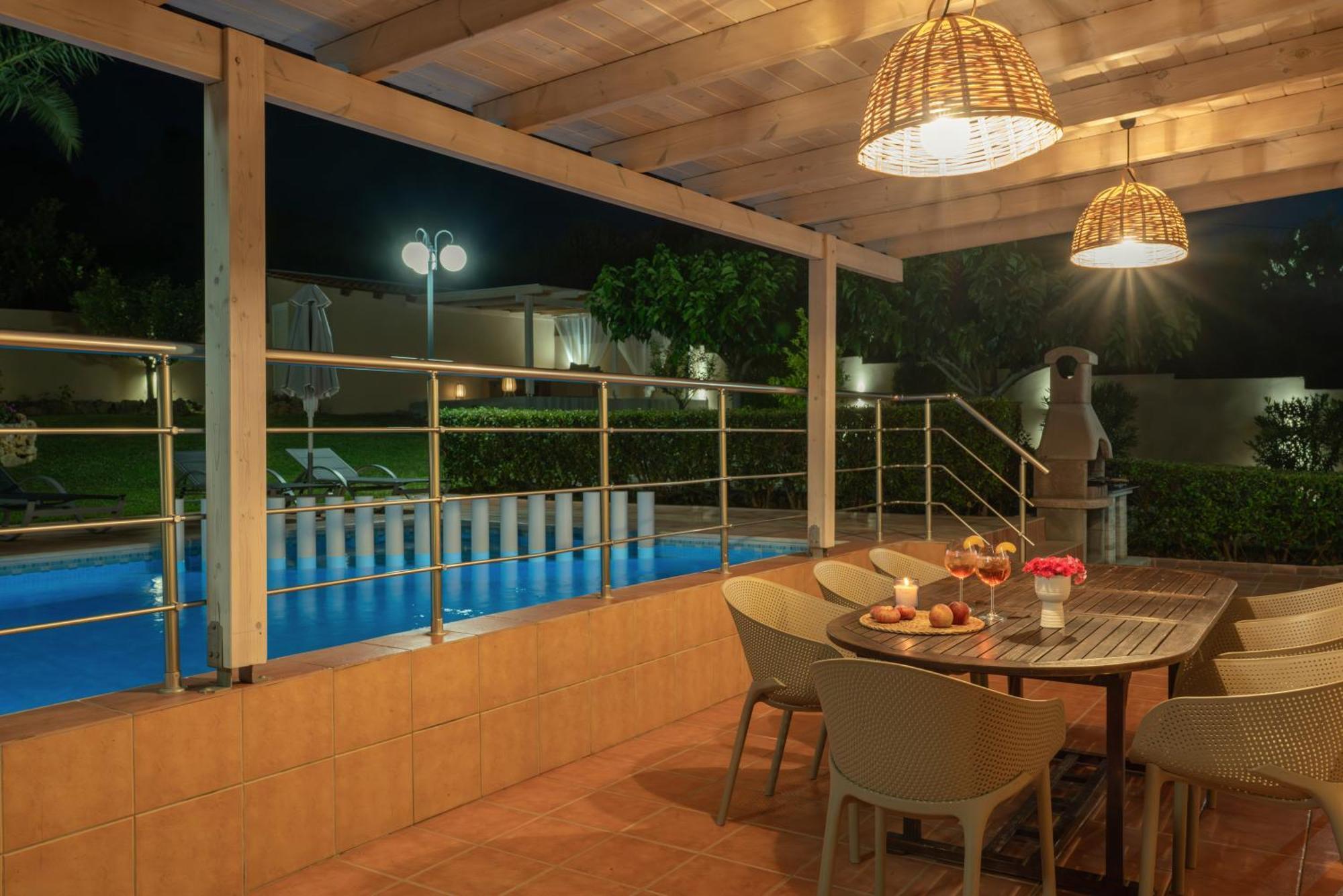 Villa Aretousa 1 Agia Marina Buitenkant foto